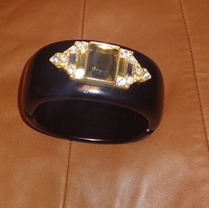 Black goldstone braclet